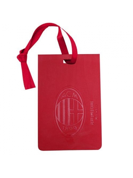 Profumo auto tavoletta rossa in blister MILAN